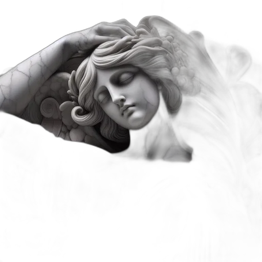 hair, mask, face, jewelry, photorealistic, concept art, fantasy art, pencil sketch transparent PNG cut-out