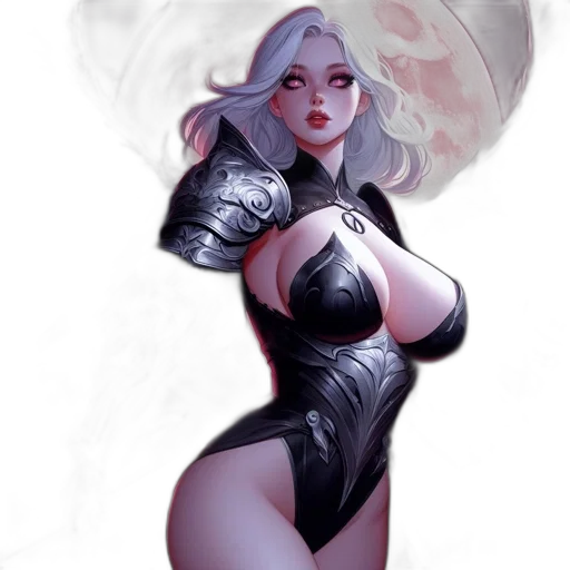dress, fantasy art, concept art, comic book art, pixel art, outer space, fire, dark transparent PNG cut-out