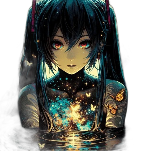 mask, dress, crown, face, fantasy art, anime, pixel art, concept art transparent PNG cut-out