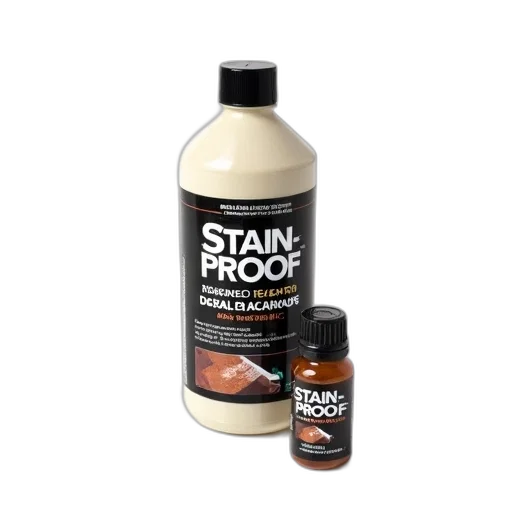 bottle, hair, stain-proof, product, label, spanish, featuring, sealant transparent PNG cut-out