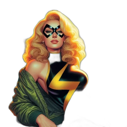 comic book art, concept art, cartoon, fantasy art, golden, marvel, blonde, mane transparent PNG cut-out