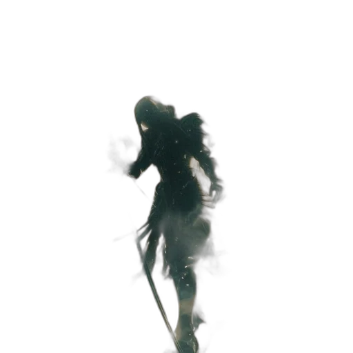 creature, dress, dragon, hair, concept art, fantasy art, 3d render, photorealistic transparent PNG cut-out
