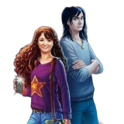 concept art, 3d render, comic book art, cartoon, book, cover, featuring, two transparent PNG cut-out