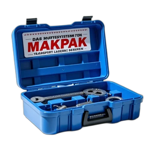 weapon, mask, blue, toolbox, word, makpak, side, open transparent PNG cut-out