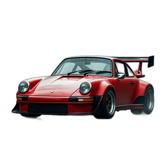 car, animal, photorealistic, 3d render, concept art, pixel art, crashed, porsche transparent PNG cut-out