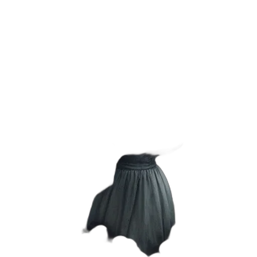 dress, umbrella, shoes, jacket, 3d render, concept art, photorealistic, dark transparent PNG cut-out