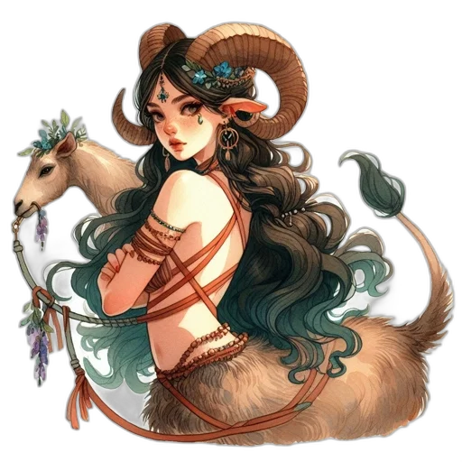 dragon, staff, fantasy art, concept art, pixel art, watercolor, earth tones, golden transparent PNG cut-out