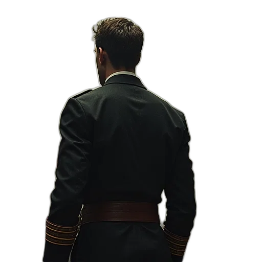 jacket, staff, crown, weapon transparent PNG cut-out