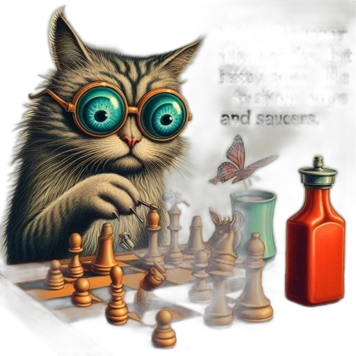 concept art, fantasy art, 3d render, comic book art, fire, city street, anthropomorphic, cat transparent PNG cut-out