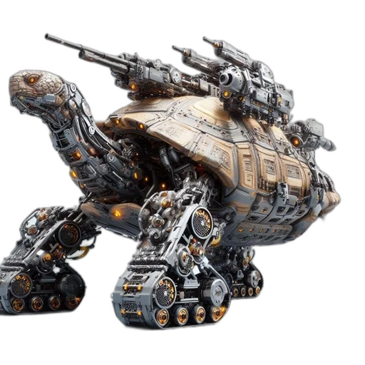 robot, weapon, dragon, concept art, 3d render, fantasy art, technologically, advanced transparent PNG cut-out