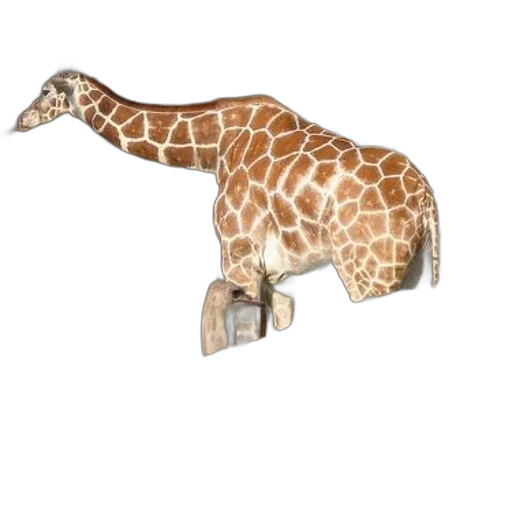 animal, jewelry, weapon, staff, concept art, 3d render, photorealistic, giraffe transparent PNG cut-out