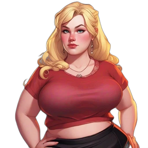 dress, concept art, comic book art, fantasy art, pixel art, red, earth tones, illustration transparent PNG cut-out