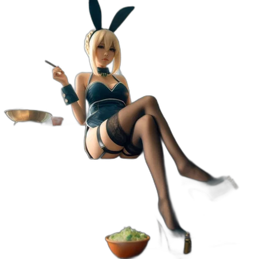 dress, food, weapon, staff, pixel art, concept art, 3d render, fantasy art transparent PNG cut-out
