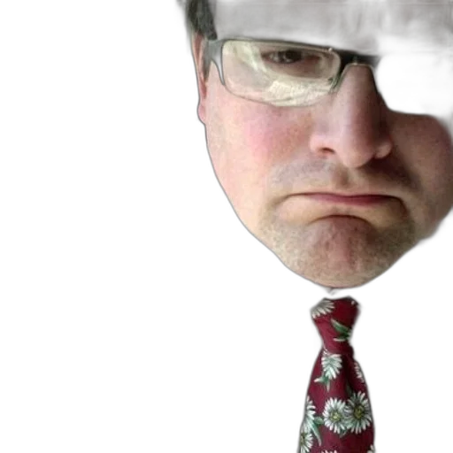 staff, face, mask, 3d render transparent PNG cut-out