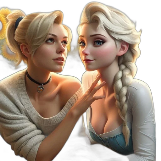 jewelry, fantasy art, concept art, photorealistic, comic book art, snow, fire, golden transparent PNG cut-out
