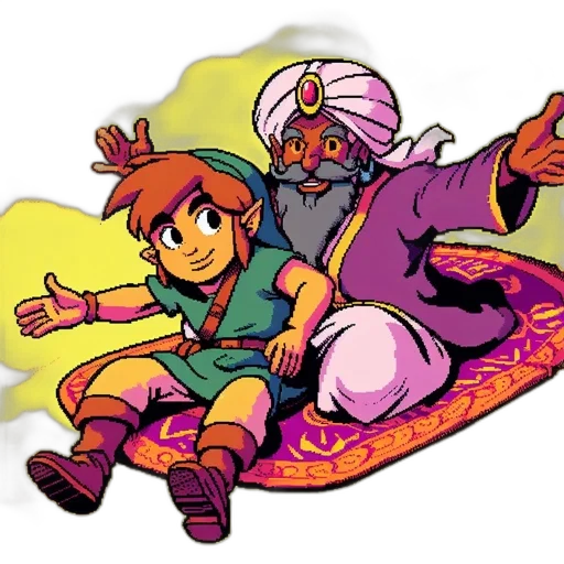 concept art, pixel art, comic book art, fantasy art, fire, colorful, two, animated transparent PNG cut-out