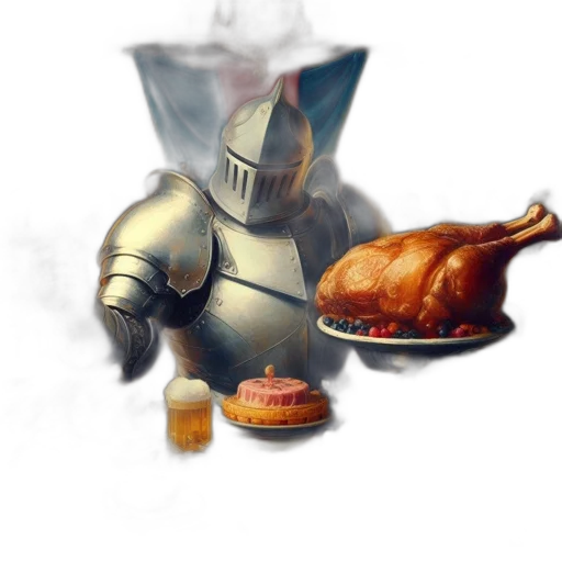 food, robot, animal, dragon, concept art, fantasy art, pixel art, 3d render transparent PNG cut-out