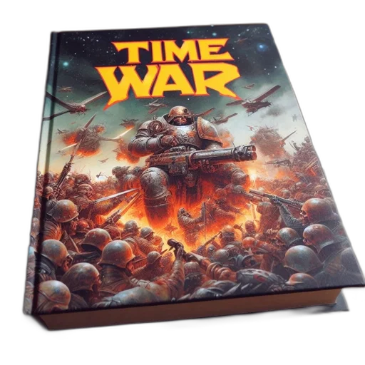 weapon, concept art, comic book art, hardcover, book, titled, time, war transparent PNG cut-out