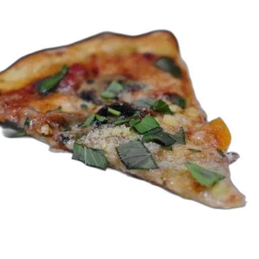 food, 3d render, photorealistic, slice, pizza, tomato, sauce, cheese transparent PNG cut-out