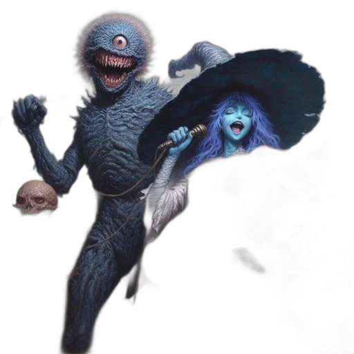 creature, mask, staff, animal, concept art, fantasy art, comic book art, pixel art transparent PNG cut-out