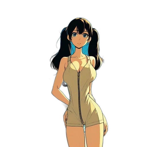 dress, anime, cartoon, concept art, fantasy art, pastel, golden, blue transparent PNG cut-out