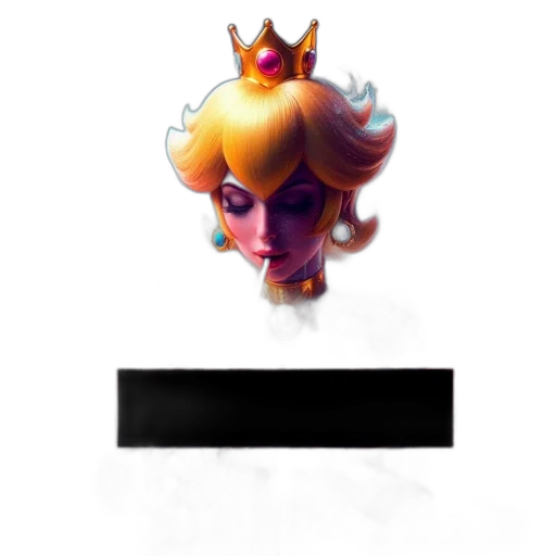 crown, face, mask, staff, concept art, 3d render, pixel art, fantasy art transparent PNG cut-out