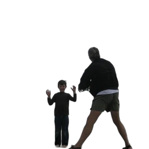 staff, weapon, jacket, shoes transparent PNG cut-out