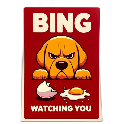 jewelry, cartoon, dog, grumpy, expression, staring, intently, cracked transparent PNG cut-out