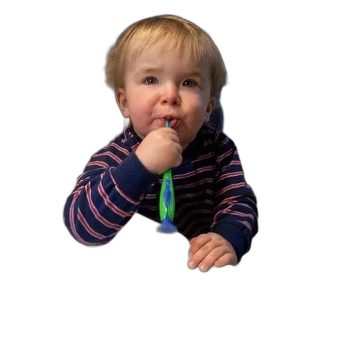 face, staff, weapon, photorealistic, 3d render, young, child, striped transparent PNG cut-out