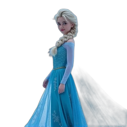 dress, 3d render, concept art, fantasy art transparent PNG cut-out