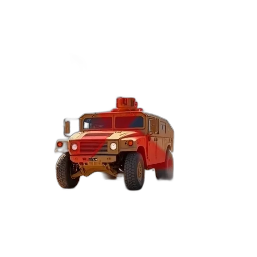car, robot, weapon, animal, 3d render, concept art, desert, scene transparent PNG cut-out