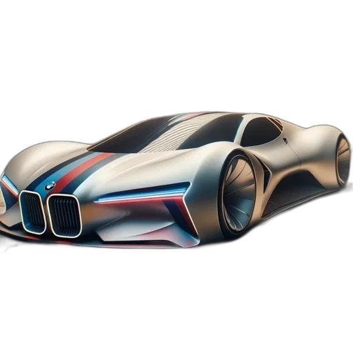 car, concept art, 3d render, photorealistic, fantasy art, futuristic, sleek, aerodynamic transparent PNG cut-out