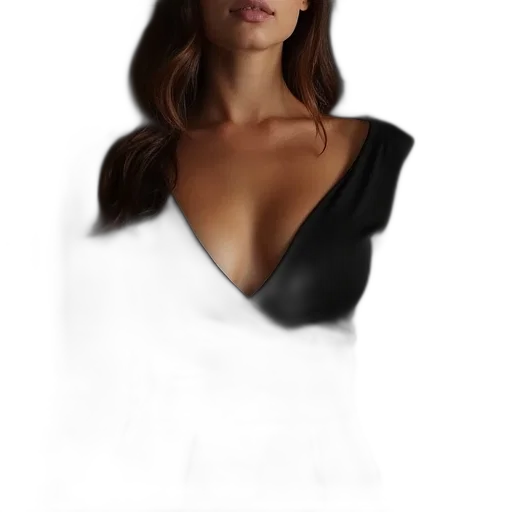dress, face, jewelry, jacket transparent PNG cut-out