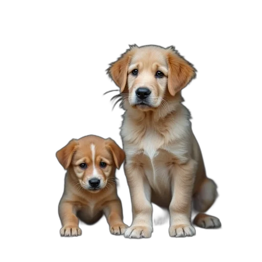 animal, staff, photorealistic, 3d render, oil painting, pixel art, adorable, dog transparent PNG cut-out