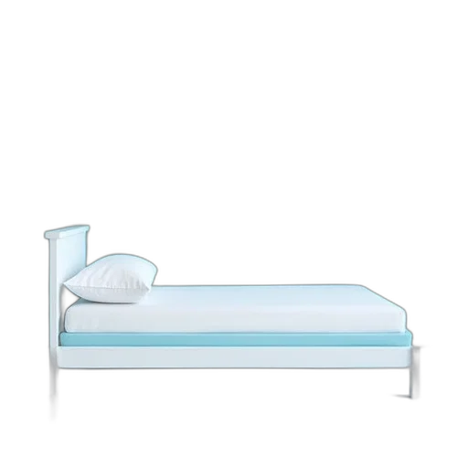 furniture, staff, 3d render, photorealistic, concept art, vaporwave, blue, pastel transparent PNG cut-out