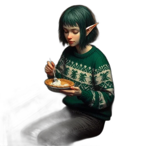 food, creature, dragon, fantasy art, concept art, pixel art, photorealistic, green transparent PNG cut-out