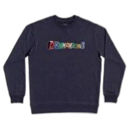 jacket, navy, blue, sweatshirt, colorful, diamonds, text, design transparent PNG cut-out