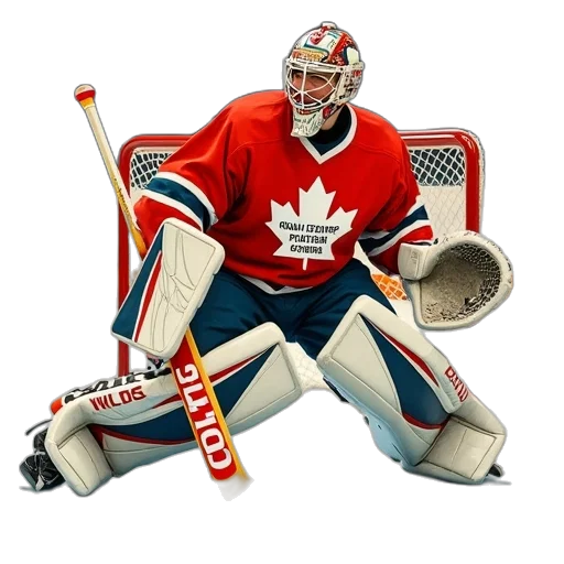 goaltender, greeting, card, florian transparent PNG cut-out