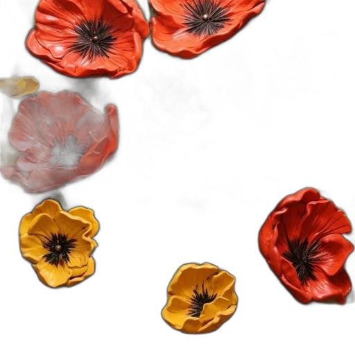 flower, jewelry, crown, dress, photorealistic, concept art, 3d render, watercolor transparent PNG cut-out