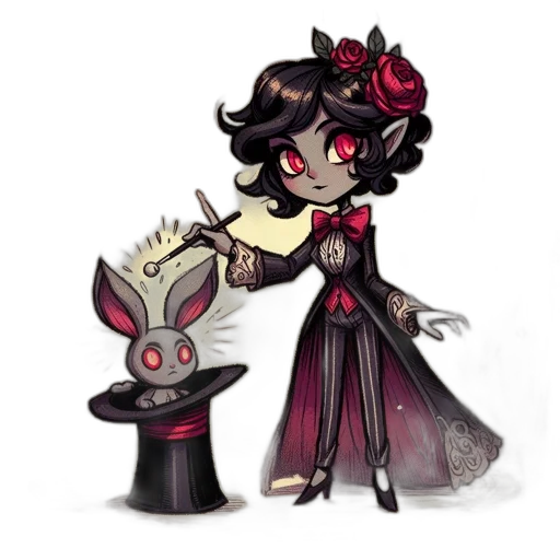 crown, staff, mask, dress, concept art, fantasy art, pixel art, cartoon transparent PNG cut-out