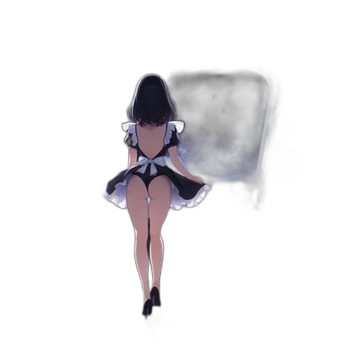 dress, robot, shoes, creature, concept art, 3d render, anime, fantasy art transparent PNG cut-out