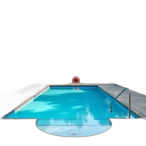 umbrella, furniture, 3d render, photorealistic, concept art, underwater, blue, backyard transparent PNG cut-out