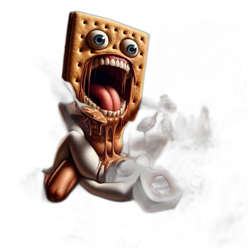 food, robot, creature, face, concept art, 3d render, photorealistic, fantasy art transparent PNG cut-out