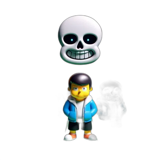 robot, mask, staff, face, 3d render, concept art, pixel art, cartoon transparent PNG cut-out