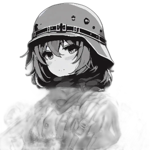 hat, crown, face, weapon, anime, photorealistic, concept art, watercolor transparent PNG cut-out