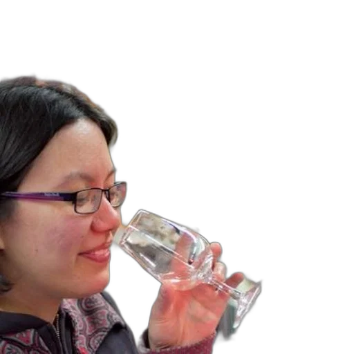 bottle, face, photorealistic, 3d render, underwater, woman, glasses, holding transparent PNG cut-out
