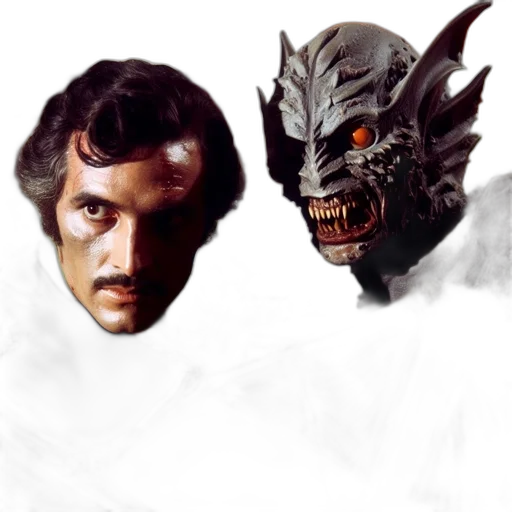 mask, face, concept art, fantasy art, comic book art, photorealistic, outer space, dark transparent PNG cut-out
