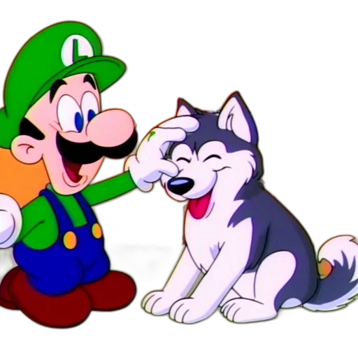 animal, concept art, cartoon, pixel art, watercolor, two, animated, characters transparent PNG cut-out