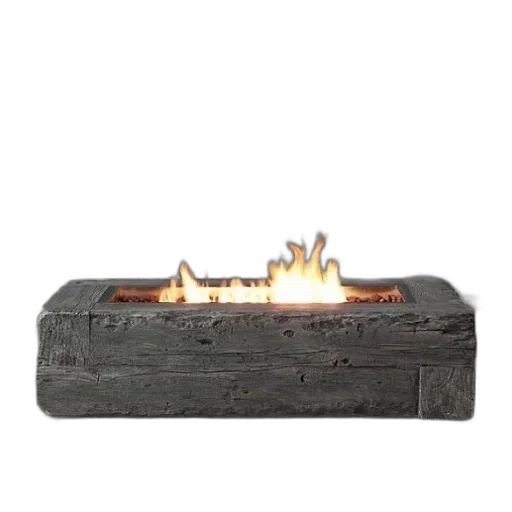 furniture, shoes, weapon, jewelry, 3d render, fire, rustic, rectangular transparent PNG cut-out