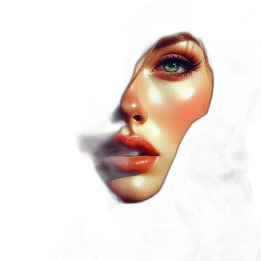 face, mask, crown, jewelry, photorealistic, 3d render, fantasy art, concept art transparent PNG cut-out